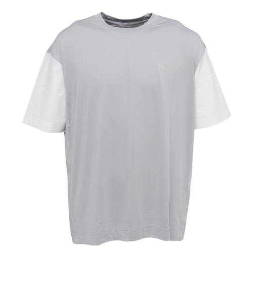 ウィッテム（HUITIEME）半袖Tシャツ メンズ フロントハイブリット  191-26446-013