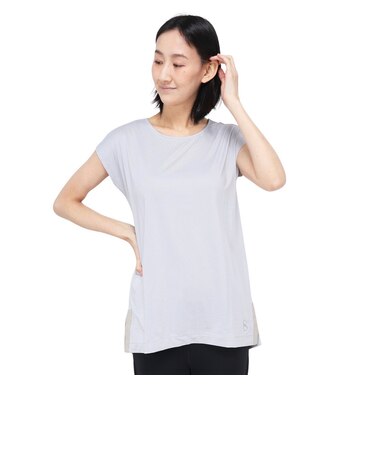 ウィッテム（HUITIEME）半袖Tシャツ レディース サイドスリット  192-26444-013