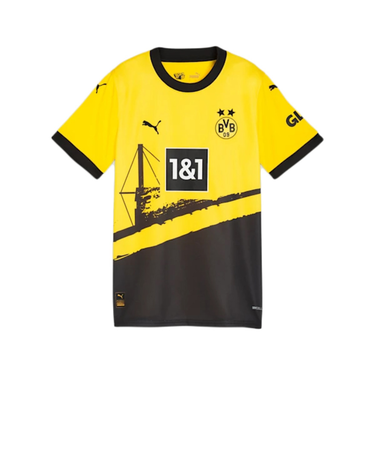 プーマ（PUMA）ジュニア ドルトムント 2023/24 ホーム レプリカ ユニフォーム 77060701 速乾