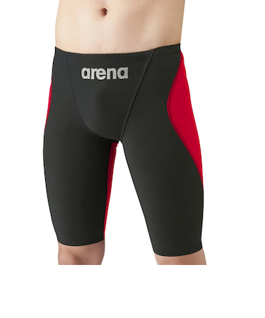 アリーナ（ARENA）競泳水着 メンズ 水泳 アクアフォースフュージョントライ ハーフスパッツ WA承認モデル ARN-1011M BKRD