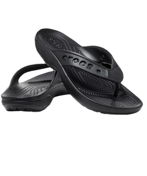 クロックス（crocs）スポーツサンダル バヤ 2.0 フリップ ブラック 208192-001-2023 鼻緒 軽量 シャワサン レジャー ...