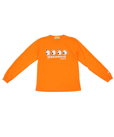 ゴーセン（GOSEN）テニスウェア ぽちゃネコ 長袖Tシャツ J23P0821SS