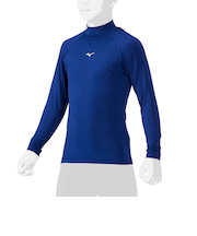 ミズノ(MIZUNO)野球 アンダーシャツ ジュニア アンダー ハイネック 長袖シャツ 12JAAP5116 速乾