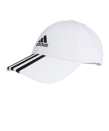 アディダス（adidas）スリーストライプス コットンツイル ベースボールキャップ DKH29-II3509 帽子