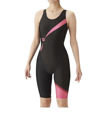 アリーナ（ARENA）フィットネス水着 レディース 水泳 ワンピーススパッツ フィットネス FLA-3900W BKPK