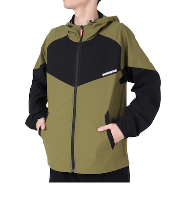 ミズノ（MIZUNO）ジャケット メンズ SUPERSTAR クロスフーディ  32JCS30039
