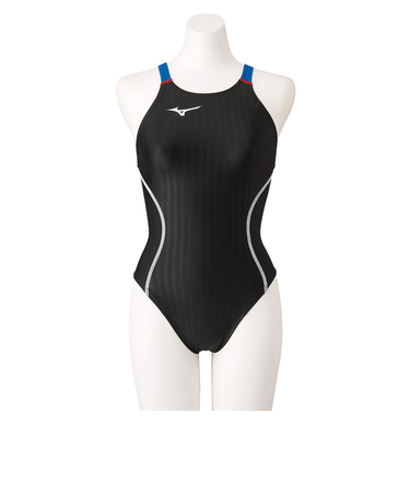 ミズノ（MIZUNO）競泳水着 ジュニア 女子 水泳 ミディアムカット WA承認モデル N2MA142491