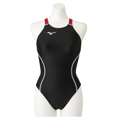 ミズノ（MIZUNO）競泳水着 ジュニア 女子 水泳 ミディアムカット WA承認モデル N2MA142496