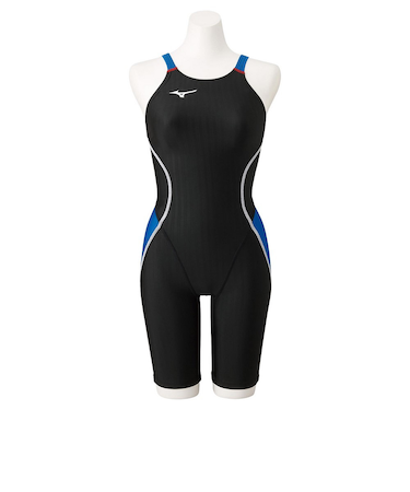 ミズノ（MIZUNO）競泳水着 ジュニア 女子 水泳 ハーフスーツ レースオープンバック N2MG142491