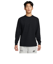 ナイキ（NIKE）Tシャツ 長袖 ロンT プレミアム エッセンシャル DO7391-010 黒 ブラック スポーツウェア カットソー カジュアル 24春商品