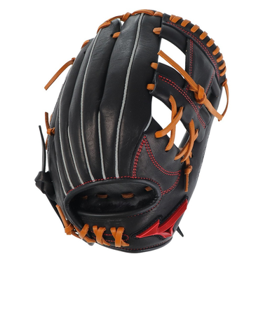 ミズノ（MIZUNO）少年軟式用グラブ 野球グローブ ジュニア ウィルドライブ レッド 1AJGY29620 09