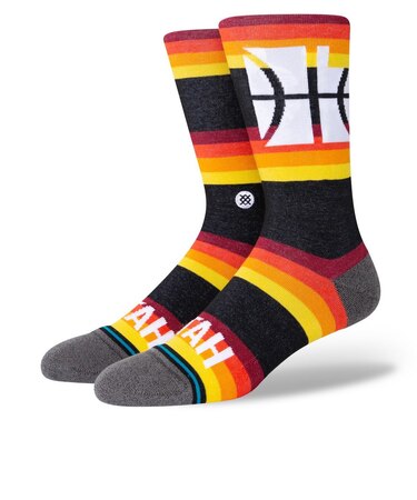 スタンス（STANCE）バスケットボール ソックス JAZZ CE A545D20JCE BLK