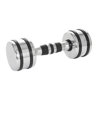 ファイティングロード Co.Ltd（FIGHTING ROAD CO.LTD）クロームダンベル 5kg FR22TAK002/5 SIL