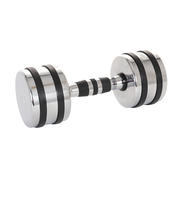 ファイティングロード Co.Ltd（FIGHTING ROAD CO.LTD）クロームダンベル 9kg FR22TAK002/9 SIL
