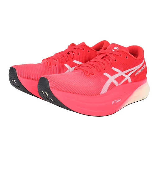 アシックス（ASICS）ランニングシューズ メタスピード スカイ プラス ピンク ホワイト 1013A115.700 スニーカー トレーニング 軽量