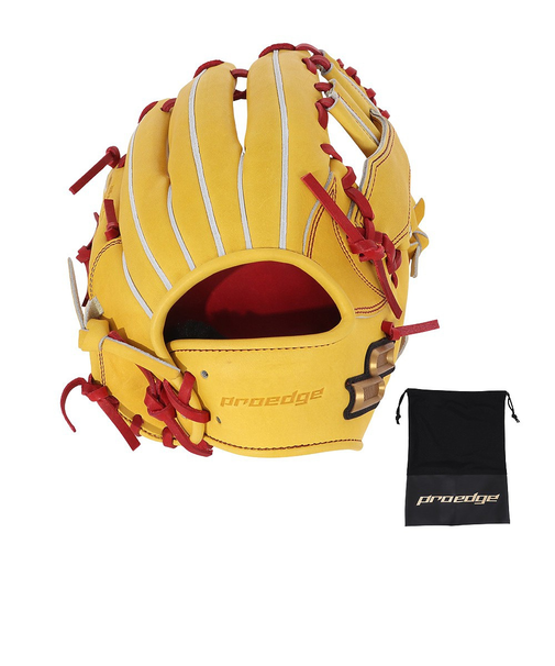 エスエスケイ（SSK）硬式用グラブ 内野手用 野球グローブ 一般 プロエッジ PEK84423F-4548