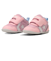 コンバース（CONVERSE）ジュニアスニーカー MINI RS 2 サーモンピンク 37302601 23FW ファースト スポーツ シューズ 軽量 屈曲性…
