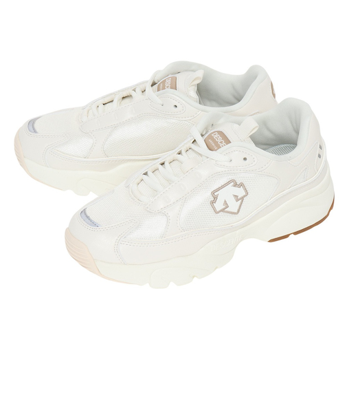 デサント（DESCENTE）カジュアル シューズ MONSTER LOI オフホワイト SO123LCR14 BEG0 スニーカー ライフスタイル タウン 軽…