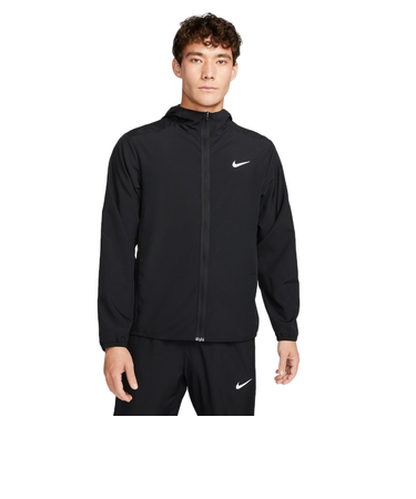 ナイキ（NIKE）ジャケット 速乾 ストレッチ ブラック 黒 ドライフィット フーデッド バーサタイル ジャケット FB7483-010
