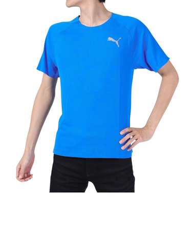 プーマ（PUMA）半袖Tシャツ メンズ RUN ULTRASPUN 524622 46 BLU