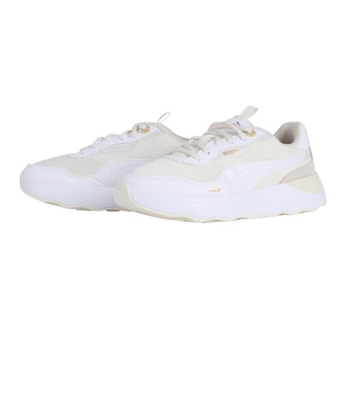 プーマ（PUMA）スニーカー ランテイムド プラットフォーム リージェント ロマンス ホワイト 39336501 カジュアル スポーツ シューズ 厚底