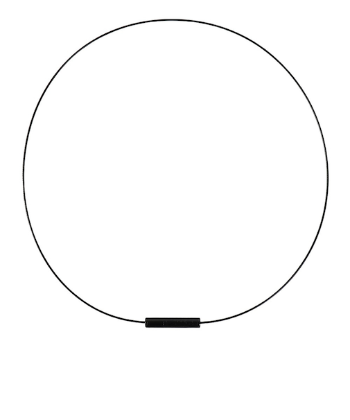 ファイテン(PHITEN)RAKUWA ネックレス EXTREME ジオメトリー ブラック/ブラック 50cm 0223TG906053