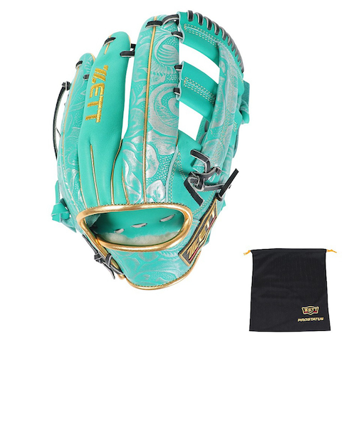 ゼット（ZETT）軟式用グラブ 内野手 野球グローブ 一般 プロステイタス