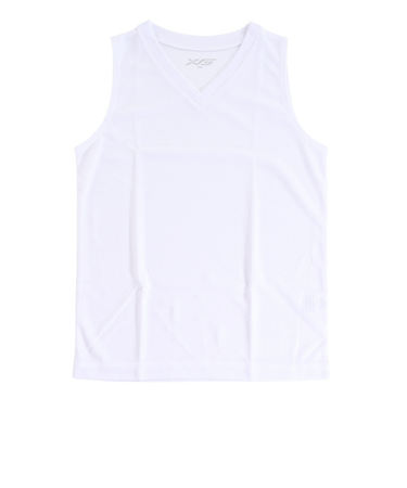 エックスティーエス（XTS）バスケットボールウェア ジュニア ノースリーブインナー 751G2TF7165 WHT. 速乾