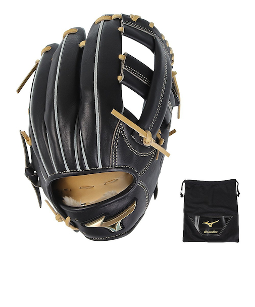 ミズノ（MIZUNO）軟式用グラブ 内野手 野球グローブ 一般 グローバルエリート Hselection SIGNA 1AJGR29513 09
