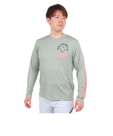 アンダーアーマー(UNDER ARMOUR)長袖Tシャツ メンズ ラン エブリウェア ストライド 1381380 504