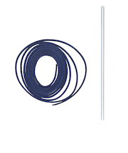 ミズノ（MIZUNO）野球 グラブ修理ひも グラブレース 1本入り 150cm ダークブルー 1GJYG12529 1P