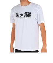 コンバース（CONVERSE）バスケットボールウェア ロゴプリント Tシャツ CB232358-1100 速乾