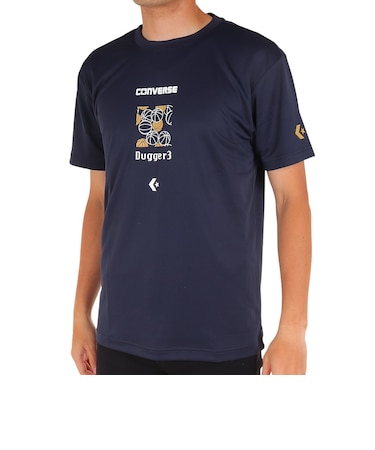 コンバース（CONVERSE）バスケットボールウェア プリントTシャツ CB232363-2900 速乾