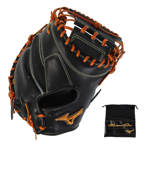 ミズノ（MIZUNO）軟式用グラブ 捕手用 野球グローブ 一般 ミズノプロ 號SAKEBI 23AW B 1AJCR29200 0959 お一人様一点まで