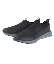 プーマ（PUMA）スニーカー ソフトライド フレックス スリップ オン ワイド ブラック 37935002 スポーツ ランニング シューズ クッション性