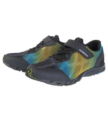 ムーンスター(MoonStar)ジュニア スポーツシューズ アルティメイター 1151 ブラック 12297446 23FW スニーカー ベルクロ ベルト付き…