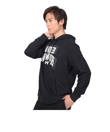 アンダーアーマー（UNDER ARMOUR）パーカー メンズ ライバルテリー グラフィック フーディー 1379766 001
