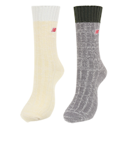 ニューバランス（new balance）ローゲージ ミッドカフ 2Pソックス 2足組 LAS33262AS2