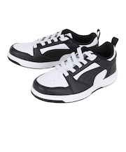 プーマ（PUMA）ジュニア スニーカー リバウンド V6 ロウ AC PS ブラック 39674201 スポーツ カジュアル シューズ 通学