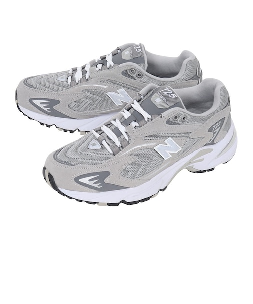 ニューバランス（new balance）スニーカー 725 ML725 P D グレー スポーツ カジュアル シューズ タウン 日常履き 通勤 通学