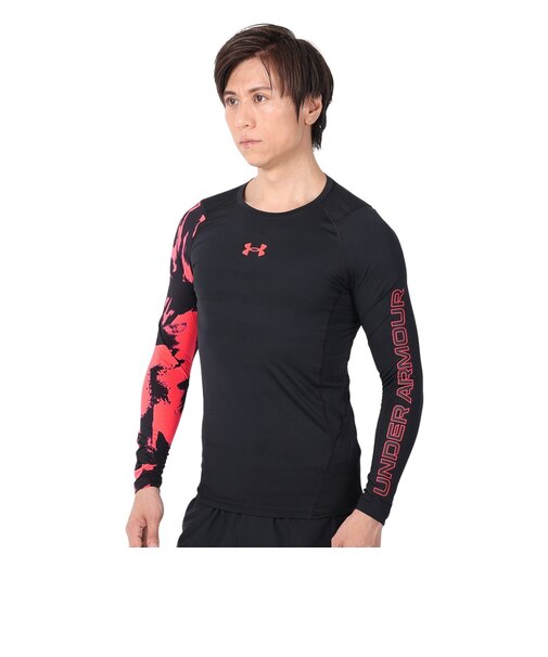 アンダーアーマー（UNDER ARMOUR）長袖シャツ メンズ ヒートギアアーマー コンプレッション 1381355 002