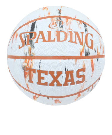 スポルディング（SPALDING）バスケットボール 7号球 テキサス ロングホーンズ マーブル ラバー 84-915J