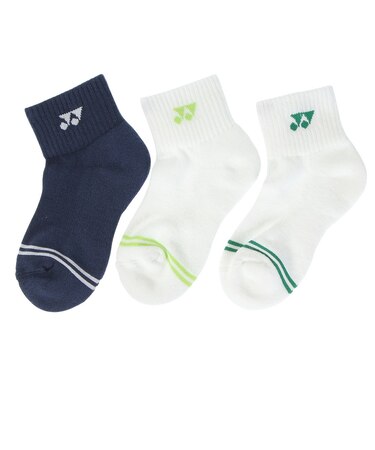 ヨネックス（YONEX）ジュニア テニス アンクルソックス 3足組 19206JY-080