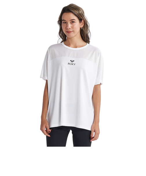 ロキシー（ROXY）半袖Tシャツ レディース 水陸両用 MAGNIFICENT 23FWRST234549WHT