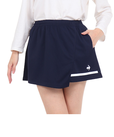 ルコックスポルティフ（lecoqsportif）テニスウェア レディース ゲームスコート QTWWJE05 NV UVカット
