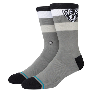 スタンス（STANCE）バスケットボール ソックス NETS ST CREW A555C22NET BLK