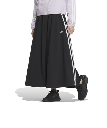 アディダス（adidas）スカート スリーストライプス ルーズフィット ダブルニット IEH91-IK9877