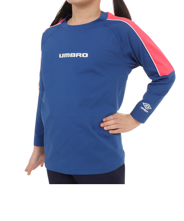アンブロ（UMBRO）サッカーウェア ジュニア THE THIRD グラフィック長袖プラクティスシャツ UUJWJB53 MCNV