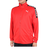 プーマ(PUMA)ジャージ メンズ トレーニング ニット ジャケット テープ 523551 20 RED