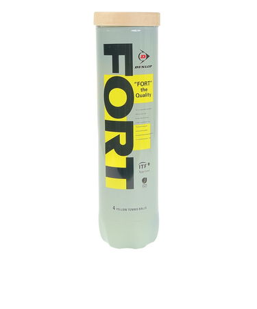 ダンロップ（DUNLOP）硬式用テニスボール フォート 4球入り DFCPFYLPT4TIN